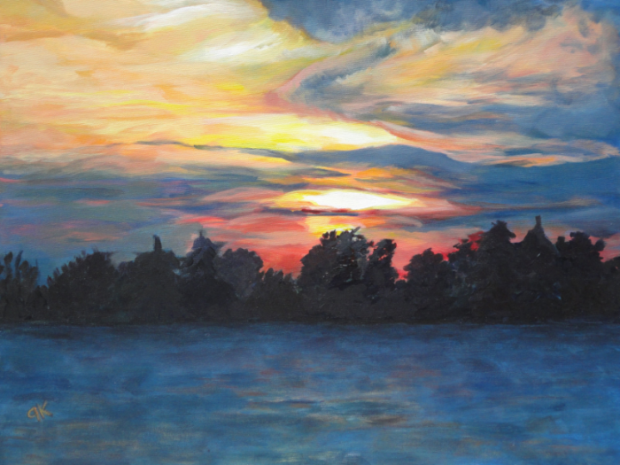 Sunset Over Petrie Island