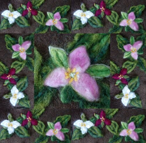 Felting Experience - Spring Centrepiece Mat (Pickup)